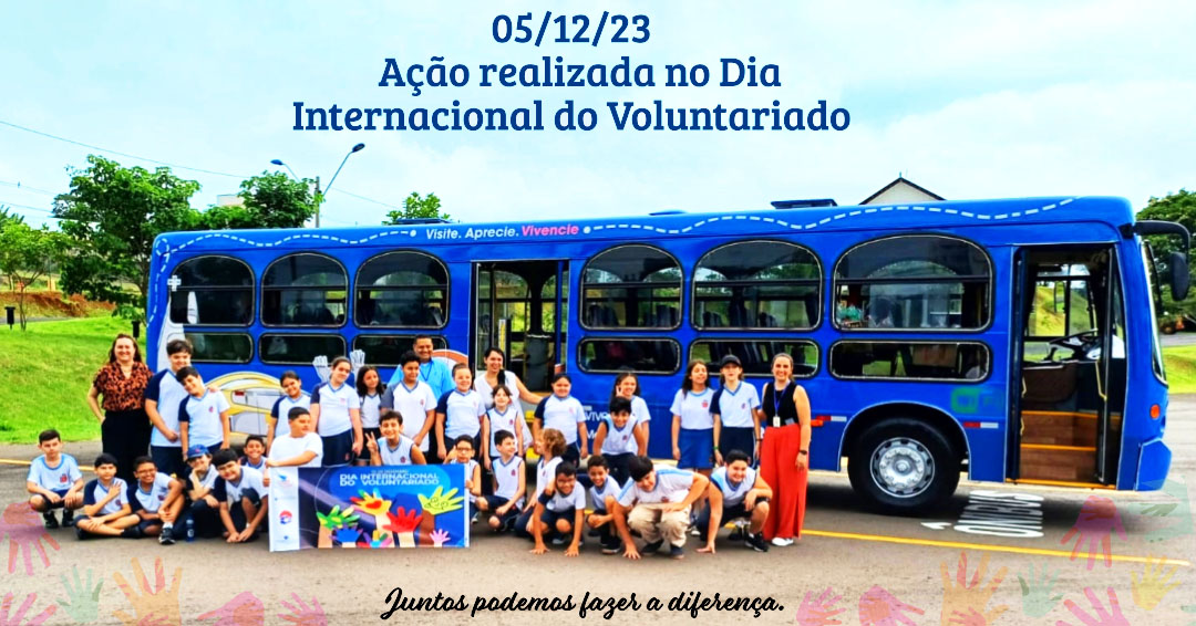 Dia do voluntariado.